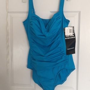 Trimshaper one piece swim suit